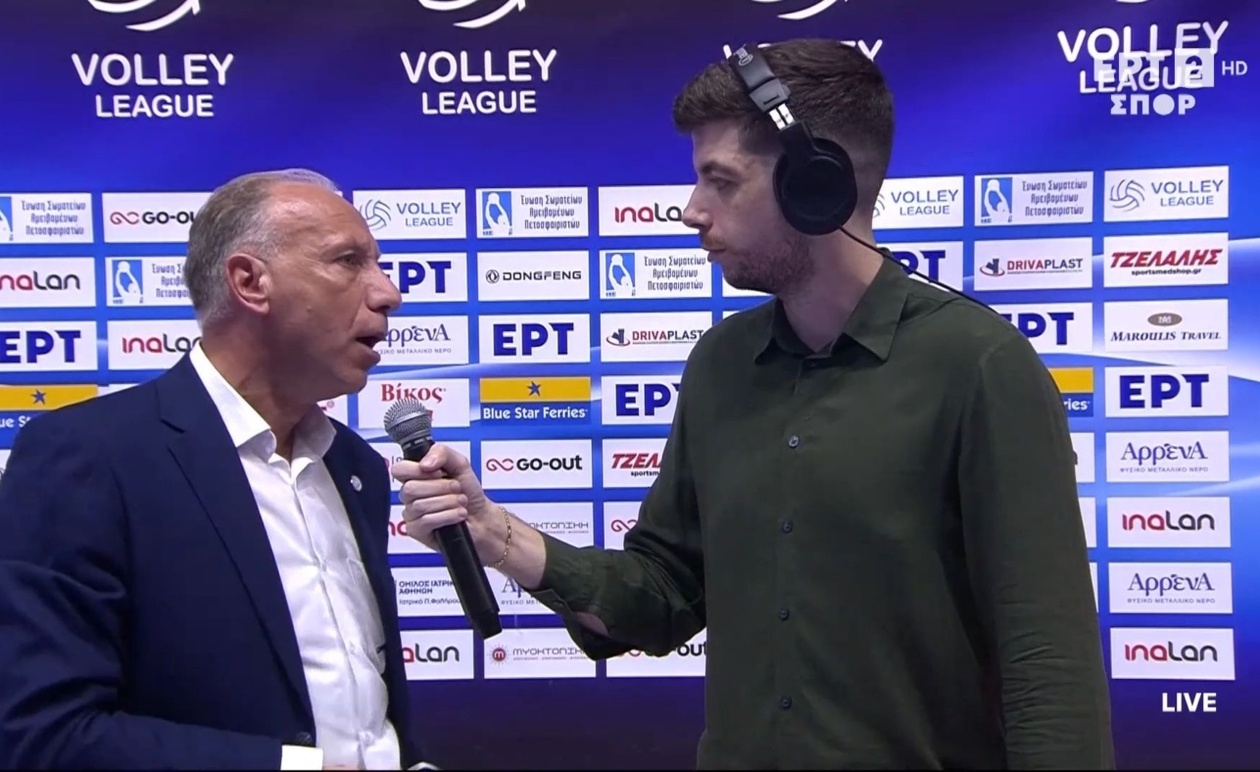 Δήλωση του Νίκου Ζαλμά μετά την αναμέτρηση