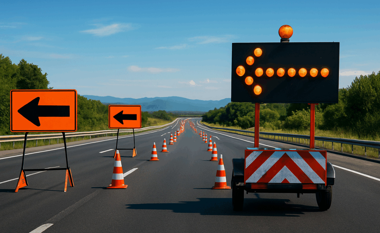 Προσωρινές κυκλοφοριακές ρυθμίσεις στο τμήμα Αθηνών–Θεσσαλονίκης
