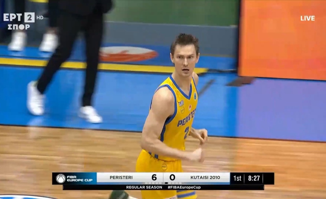 Εντυπωσιακή Πρεμιέρα για το Περιστέρι στο FIBA Europe Cup