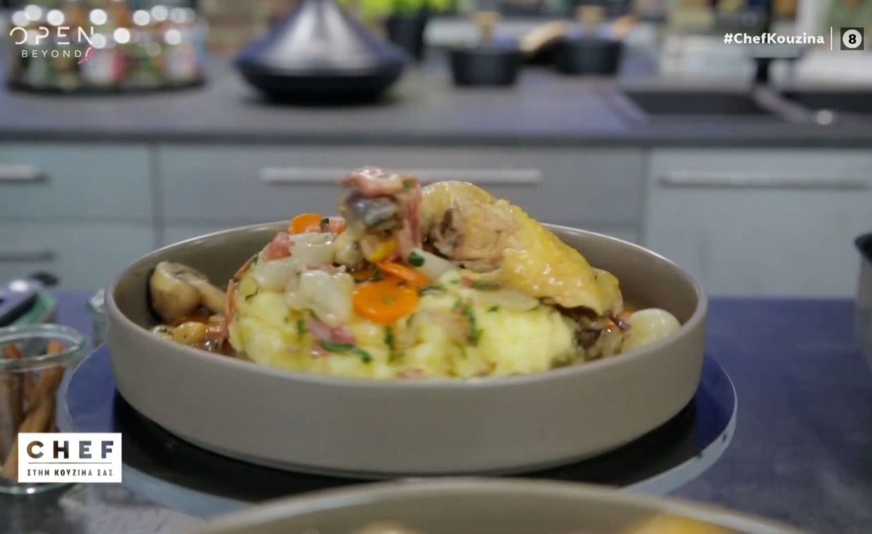 Μια παραδοσιακή προσέγγιση στο κόκορα κρασάτο