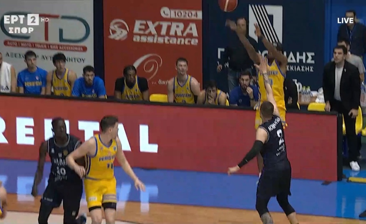 Ο Νίκολς πέτυχε buzzer-beater στο Περιστέρι