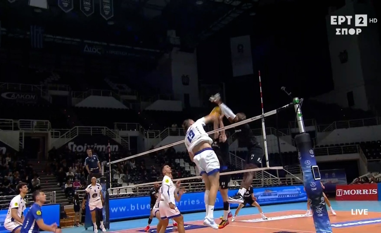ΠΑΟΚ: Επίδειξη αμυντικής ισχύος με 10 μπλοκ σε ένα σετ απέναντι στον Φοίνικα