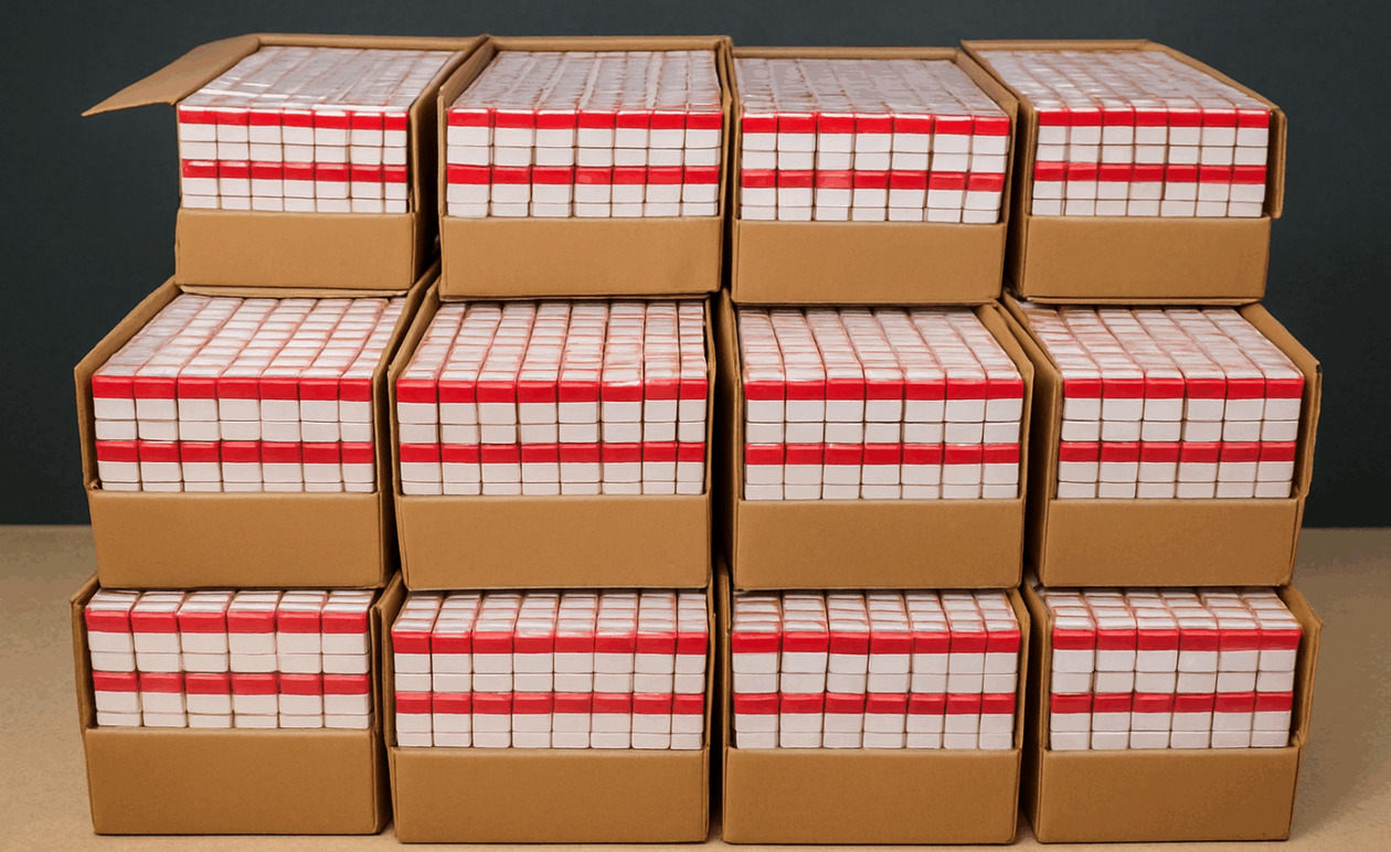 Η ΑΑΔΕ κατέσχεσε 1.680.000 τσιγάρα στο αεροδρόμιο Ελευθέριος Βενιζέλος