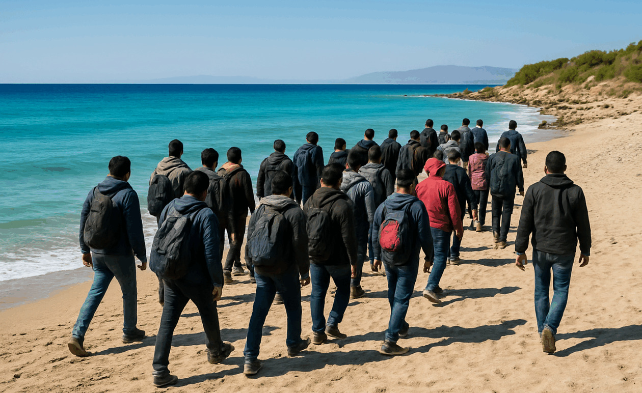 Νέα άφιξη μεταναστών στην Ιεράπετρα της Κρήτης