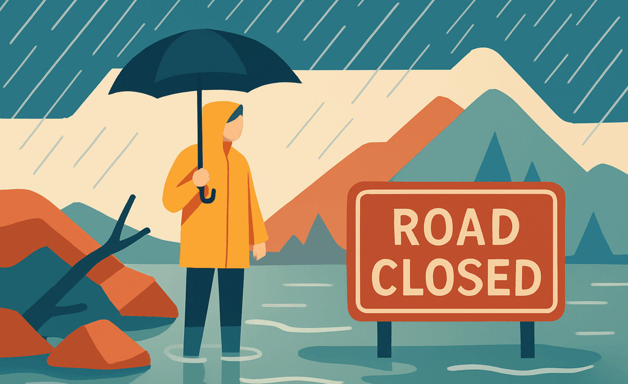 Διακοπή κυκλοφορίας σε δρόμους των Ιωαννίνων λόγω κακοκαιρίας: Ποια σημεία επηρεάζονται