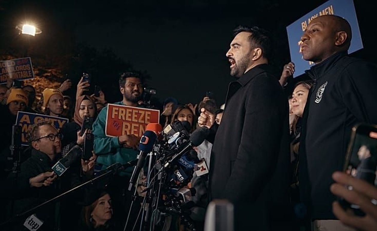 Ο Ζόχραν Μαμντάνι έγινε ο νέος δήμαρχος της Νέας Υόρκης