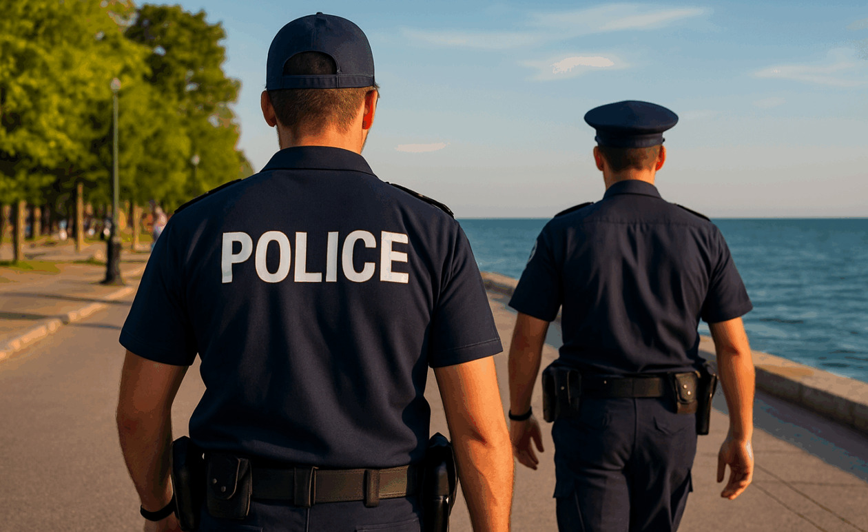 Επιχείρηση πρόληψης της παραβατικότητας ανηλίκων στο παραλιακό μέτωπο της Θεσσαλονίκης