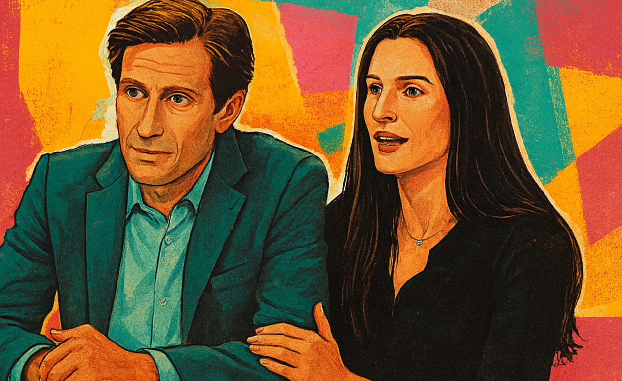 Η Γη της Ελιάς: Η Ισμήνη κρατά το παιδί και πιάνει τον Κωνσταντίνο με τη Φρύνη