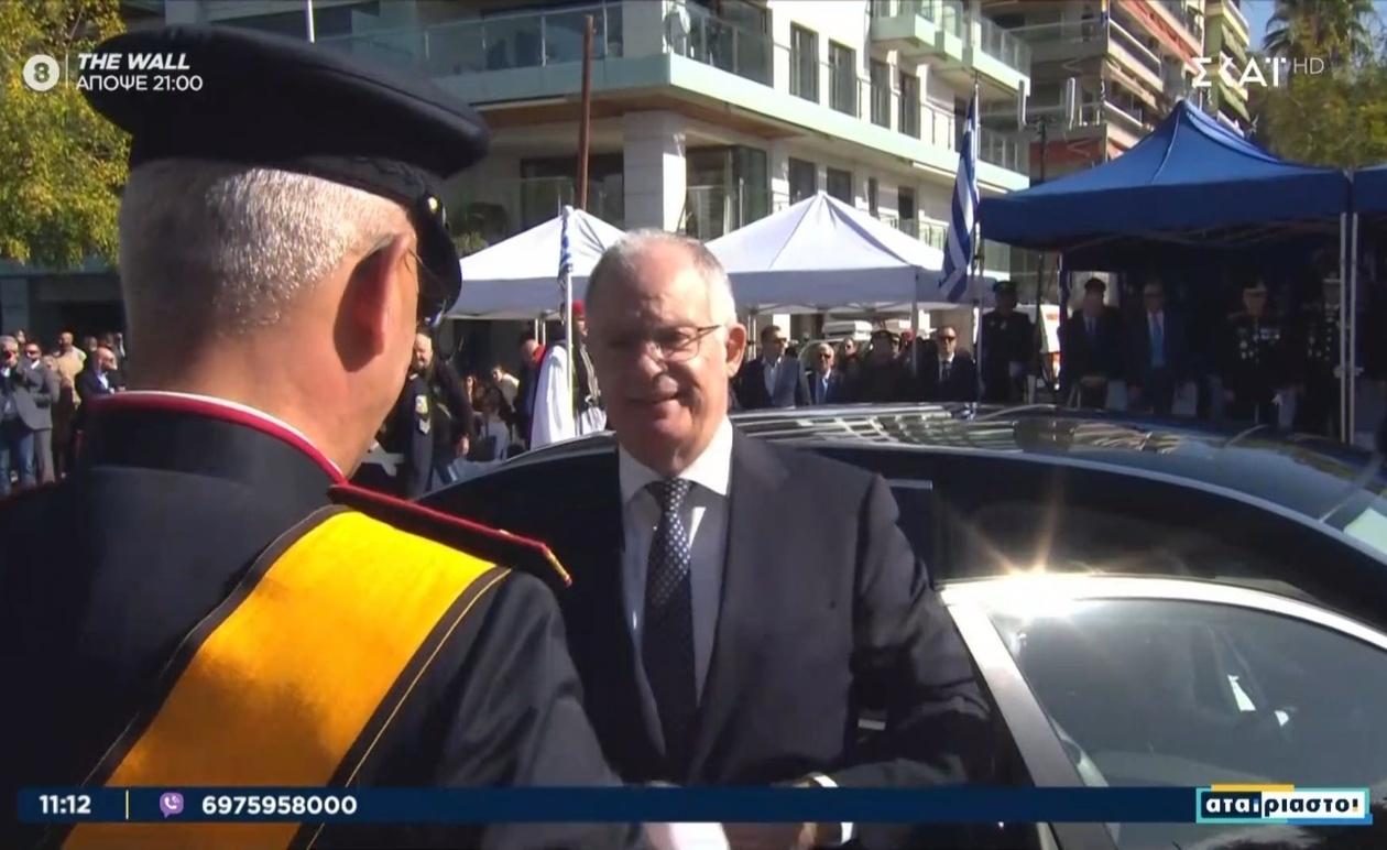 Ο Κ. Τασούλας στην παρέλαση της Θεσσαλονίκης