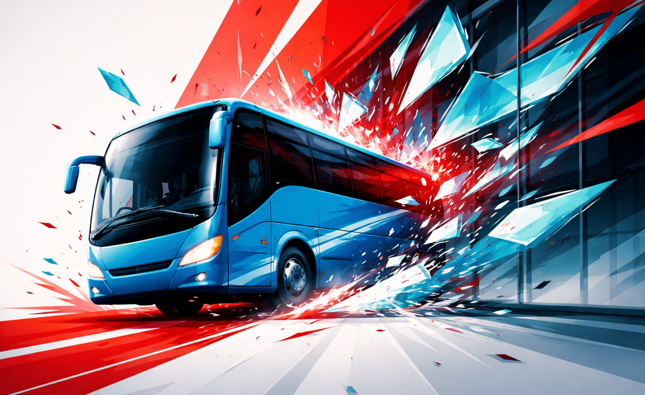 Σοβαρό τροχαίο στη Σεούλ: Λεωφορείο καρφώθηκε σε κτίριο με πολλούς τραυματίες