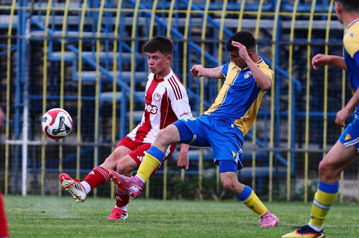 Ολυμπιακός: Νίκη 2-0 επί του Αστέρα Τρίπολης για την Κ15