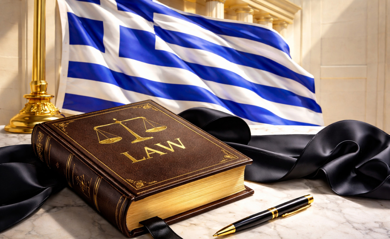 Ακαδημία Αθηνών: Μεσίστιες οι σημαίες για την απώλεια της Άννας Μπενάκη-Ψαρούδα