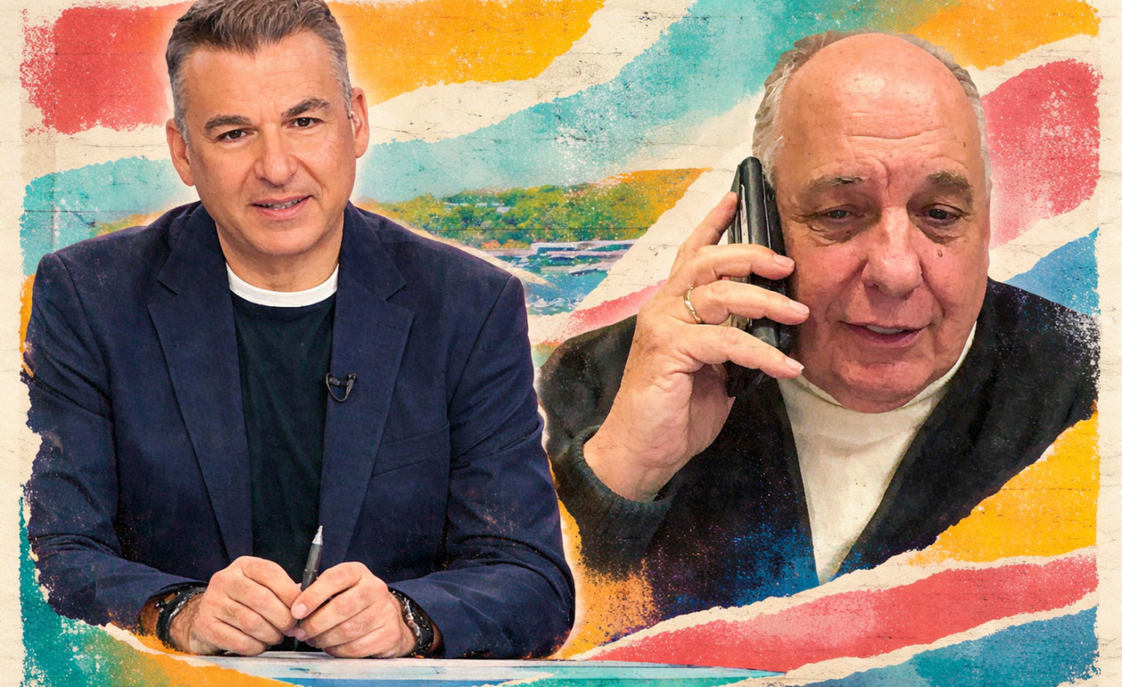 Τέρενς Κουίκ: Η επεισοδιακή πρεμιέρα στο Πρωινό και η αιχμηρή ατάκα στον Γιώργο Λιάγκα για το Αγρίνιο