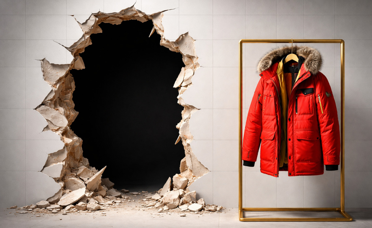 Βάρη: Ριφιφί σε κατάστημα ρούχων με λεία δέκα μπουφάν