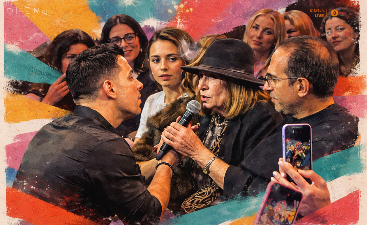 Θοδωρής Φέρρης: Η συγκινητική στιγμή που τραγούδησε με τη μητέρα του στη σκηνή του J2US