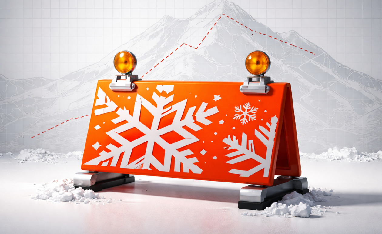 Μαγνησία: Διακοπή κυκλοφορίας στην επαρχιακή οδό Χανίων – Κισσού λόγω χιονόπτωσης