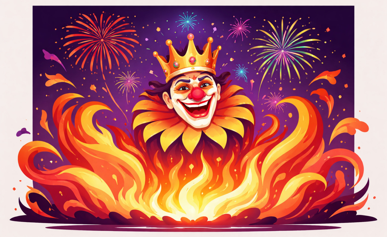 Πάτρα: Φαντασμαγορική τελετή λήξης για το καρναβάλι 2026 με την καύση του βασιλιά