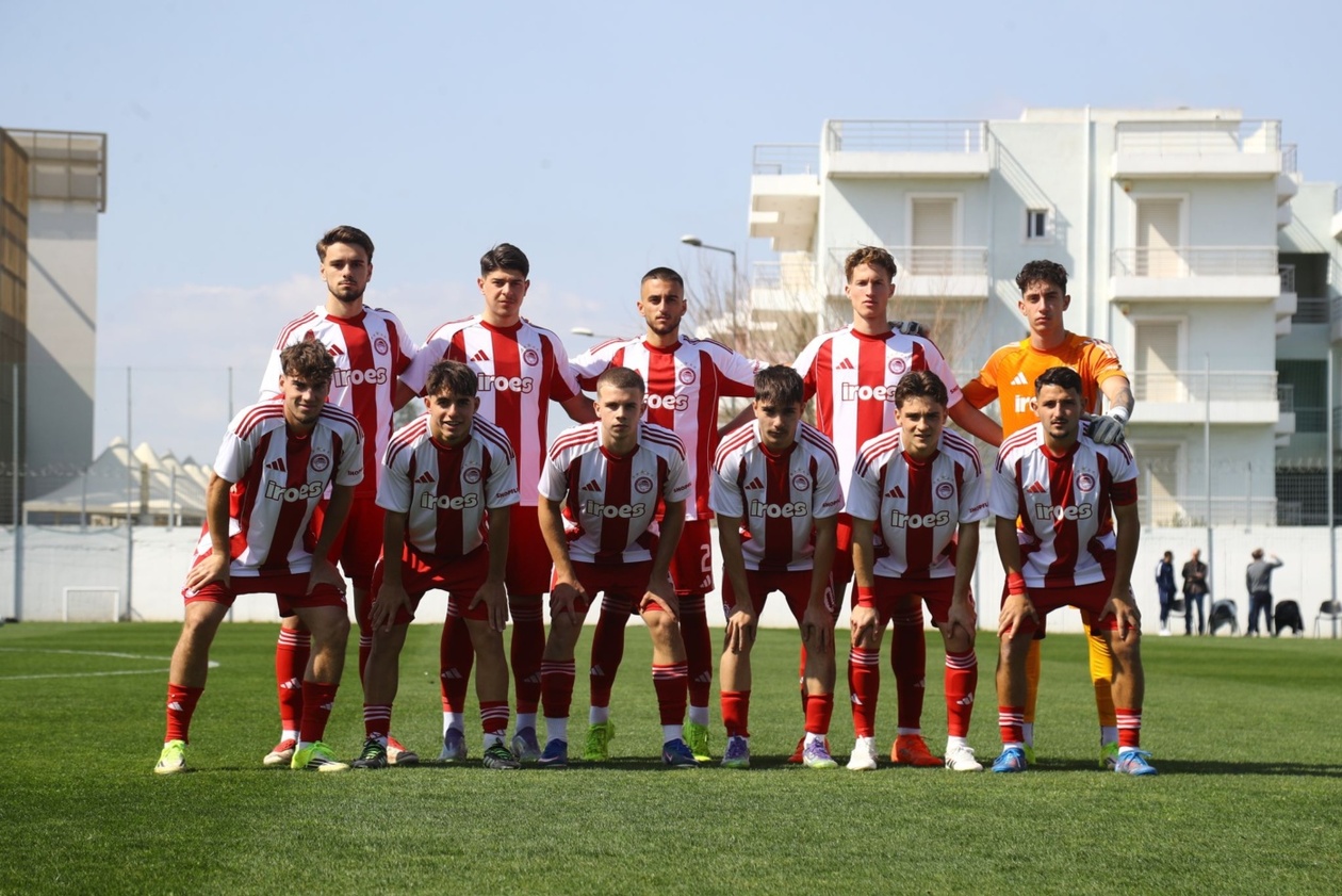 Ολυμπιακός: Ήττα με 1-2 από τον ΠΑΟΚ στο ντέρμπι των Νέων στο Ρέντη