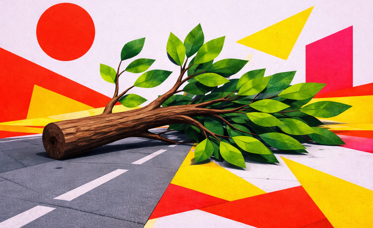 Πυροσβεστική: Πάνω από 100 κλήσεις για πτώσεις δέντρων σε Πελοπόννησο και Δυτική Ελλάδα