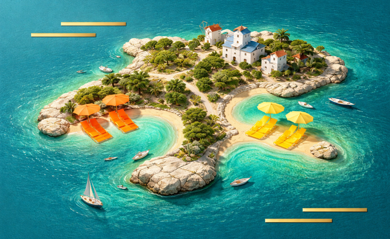 Κουφονήσια: Σφοδρές αντιδράσεις για τις ξαπλώστρες στις παραλίες Πορί και Ιταλίδα