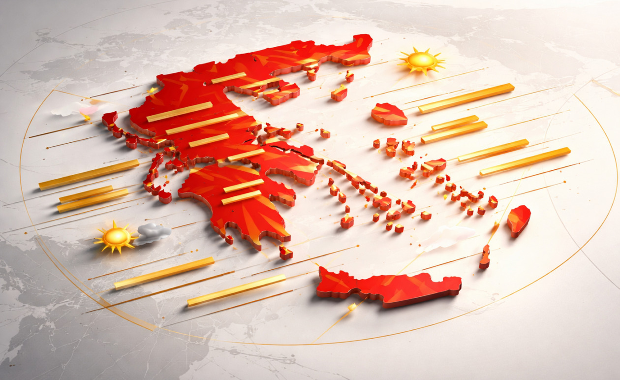 ΕΜΥ: Επικαιροποίηση έκτακτου δελτίου για την κακοκαιρία – Πού θα χτυπήσουν καταιγίδες και άνεμοι 9 μποφόρ