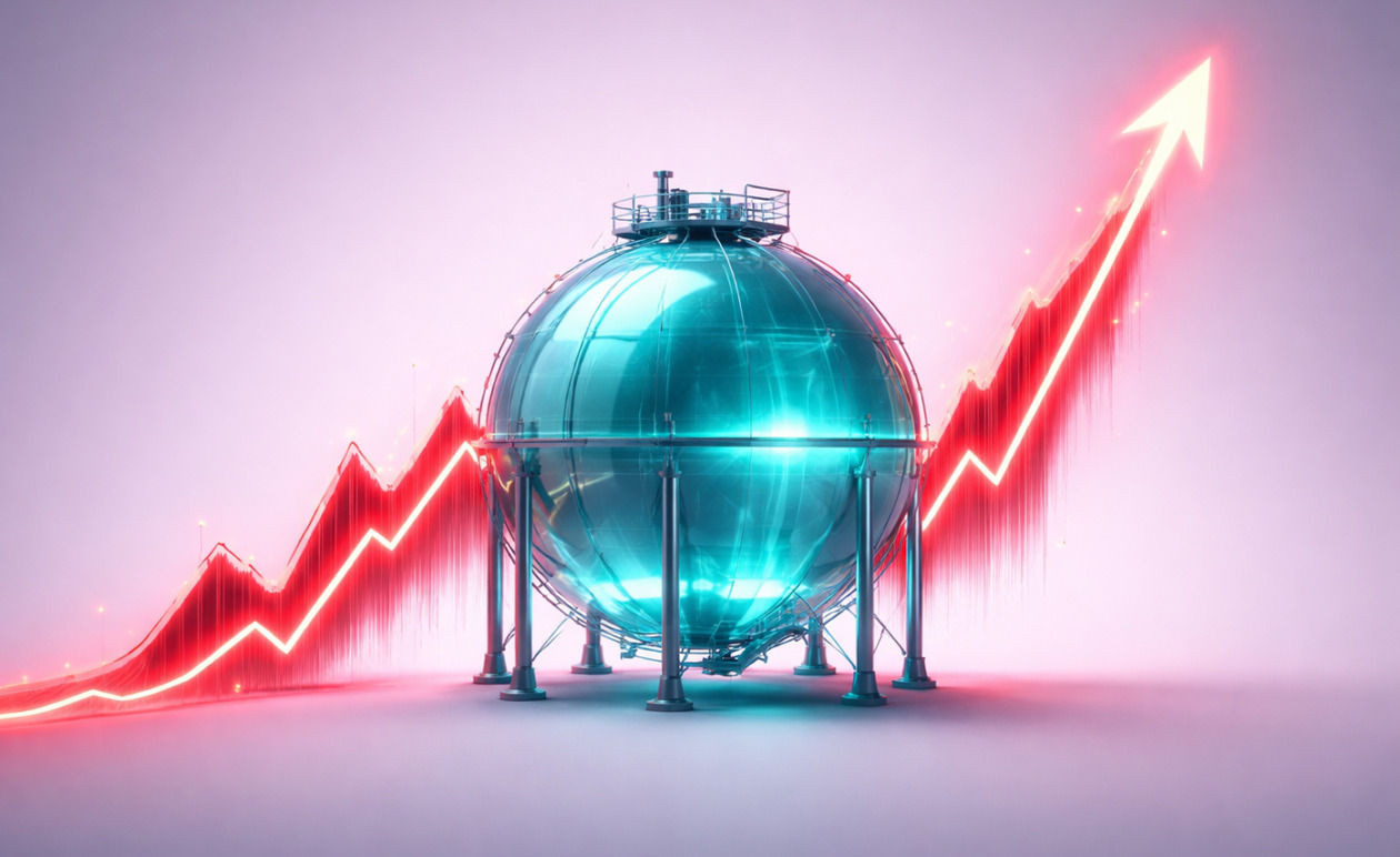 Φυσικό αέριο: Άλμα 21% στις τιμές του TTF λόγω της κρίσης στη Μέση Ανατολή