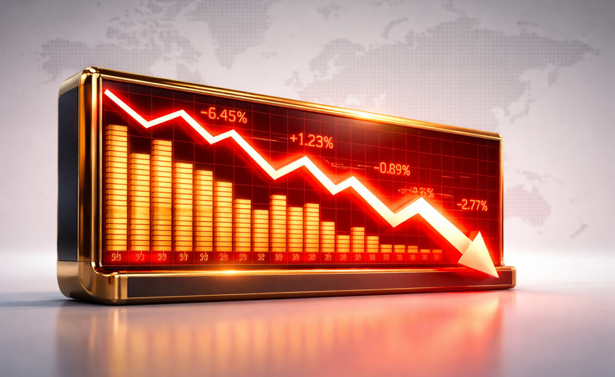 Χρηματιστήριο Αθηνών: Τρίτη ημέρα πτώσης με «βαρίδι» τις τράπεζες και τζίρο 338 εκατ. ευρώ