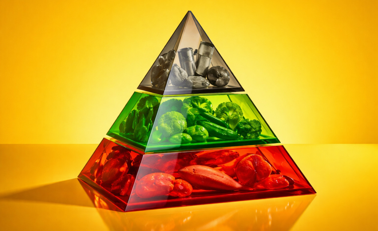 Η νέα διατροφική πυραμίδα του Κένεντι: Οι αλλαγές που ανατρέπουν τα δεδομένα δεκαετιών