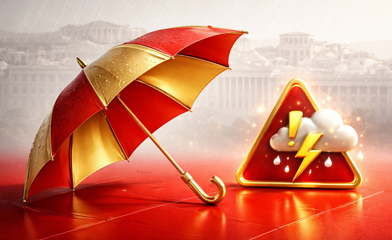 Κακοκαιρία: Κόκκινος συναγερμός στην Αττική – Κλειστά σχολεία λόγω σφοδρών βροχοπτώσεων