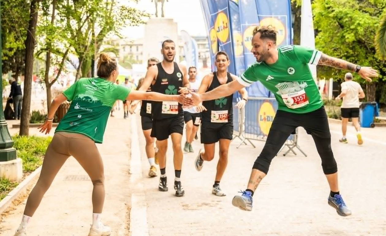 Παναθηναϊκός: Μαζική «πράσινη» συμμετοχή και ηχηρό μήνυμα κατά της βίας στο 10ο No Finish Line