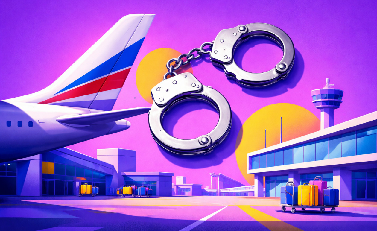 Σύλληψη 30χρονου σε πτήση προς Θεσσαλονίκη: Επεισόδιο λόγω μέθης – Τραυματισμός αστυνομικού