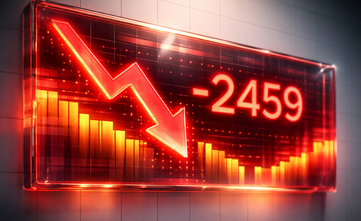 Χρηματιστήριο Αθηνών: Πτώση στις 2.459 μονάδες με τζίρο 293 εκατ. ευρώ και πιέσεις στη ΓΕΚ ΤΕΡΝΑ