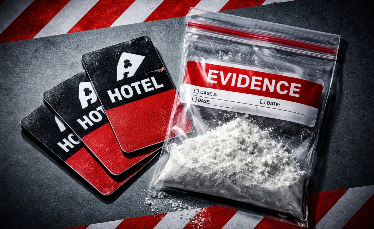 Αθήνα: Διακινούσαν σκληρά ναρκωτικά μέσα από τρία δωμάτια ξενοδοχείου στην πλατεία Καραϊσκάκη