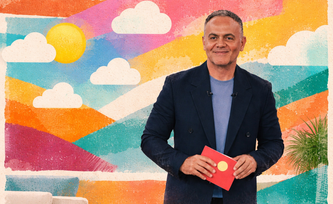 Ζω καλά: Η Βάνα Μπάρμπα και η Νανά Παλαιτσάκη στον Μιχάλη Κεφαλογιάννη