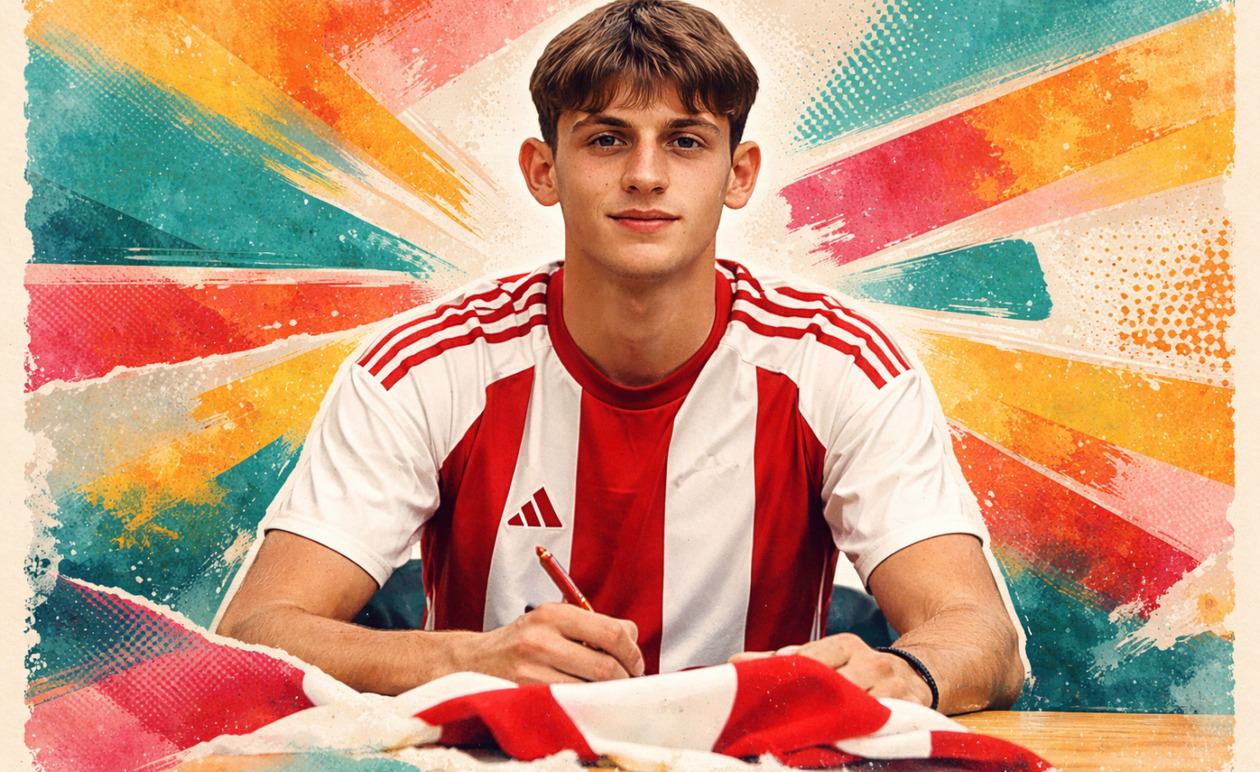 Ολυμπιακός: Στα «ερυθρόλευκα» ο Γκάμπριελ Κοντράσι – Η ανακοίνωση για το νέο ταλέντο