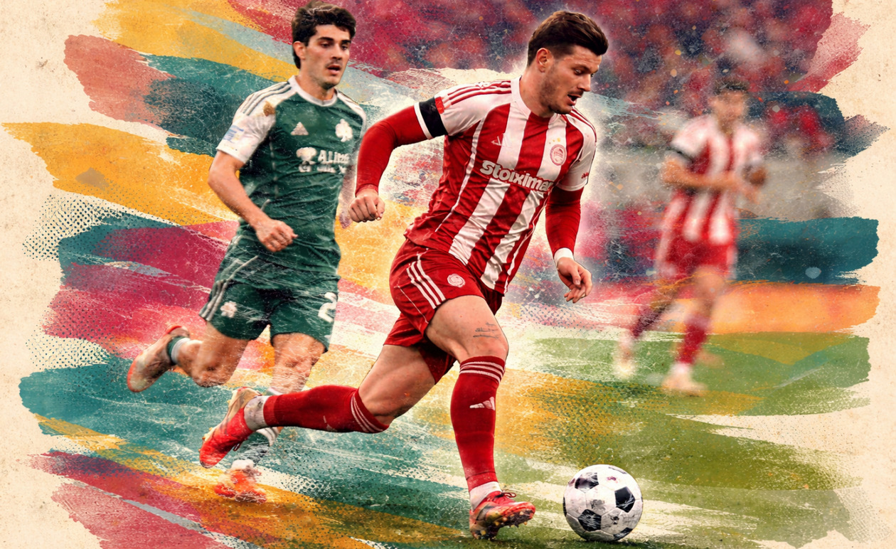 Ολυμπιακός: Ήττα 0-1 από τον Παναθηναϊκό στο ντέρμπι του «Γ. Καραϊσκάκης»