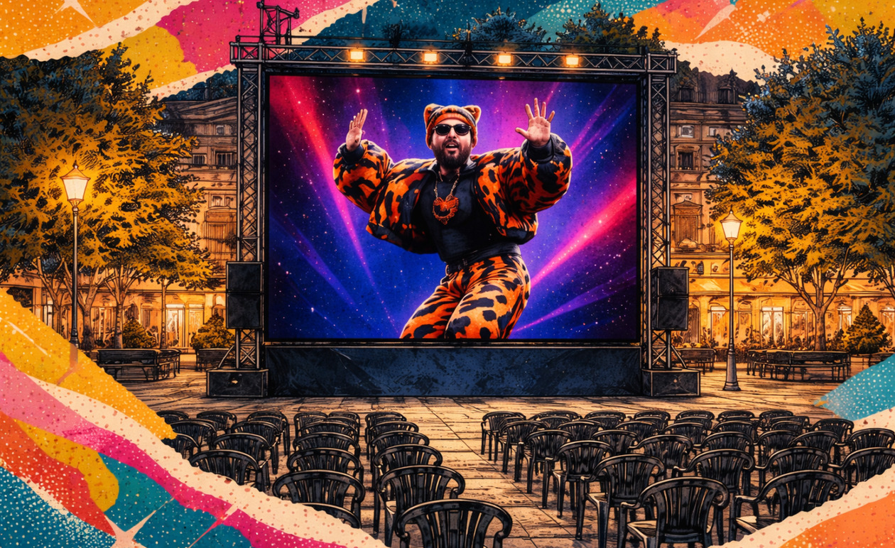 Eurovision 2026: Γιγαντοοθόνη στην Πλατεία Κρονίου για τον Ακύλα και τον μεγάλο τελικό