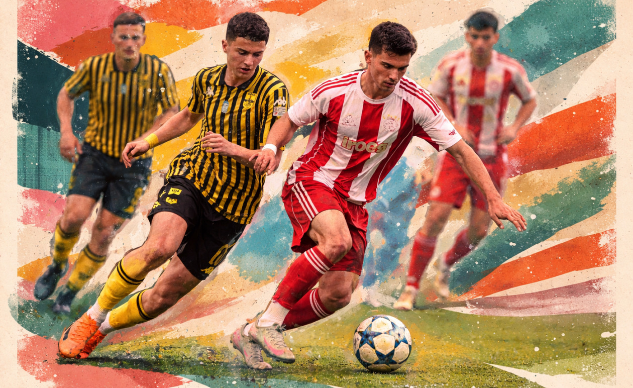 Ολυμπιακός Κ17: Συναρπαστική ισοπαλία 3-3 με τον Άρη σε ματς θρίλερ στο Ρέντη