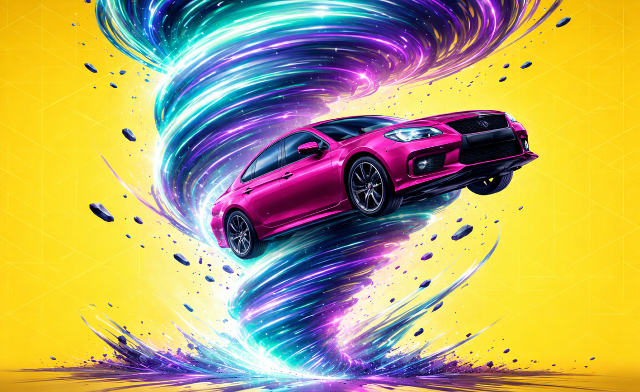 Ηλεία: Η στιγμή που ανεμοστρόβιλος ανατρέπει αυτοκίνητο στο Γιαννιτσοχώρι