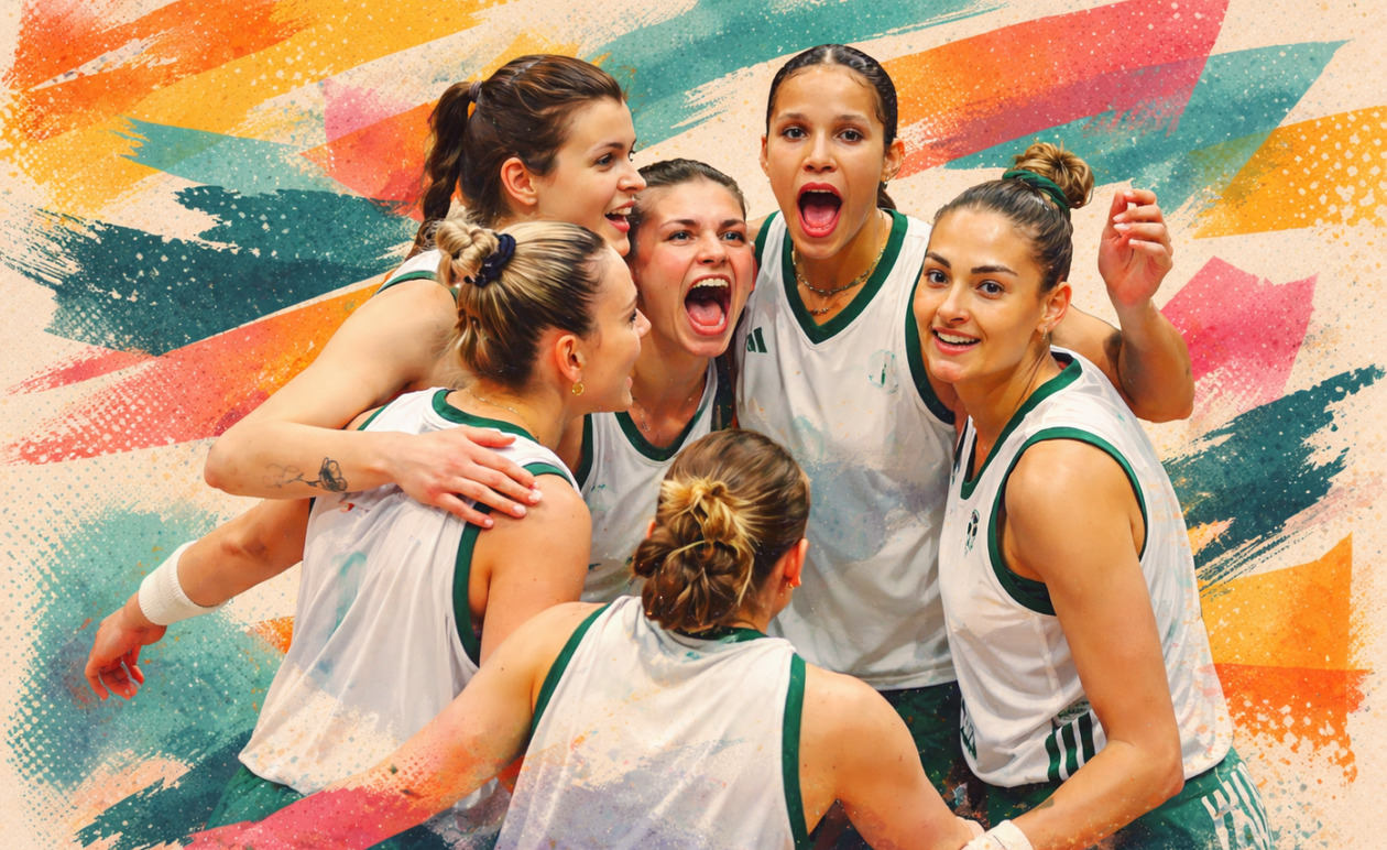 Παναθηναϊκός: Πρόκριση θρίλερ στα ημιτελικά με «σκούπα» επί της Θέτιδας