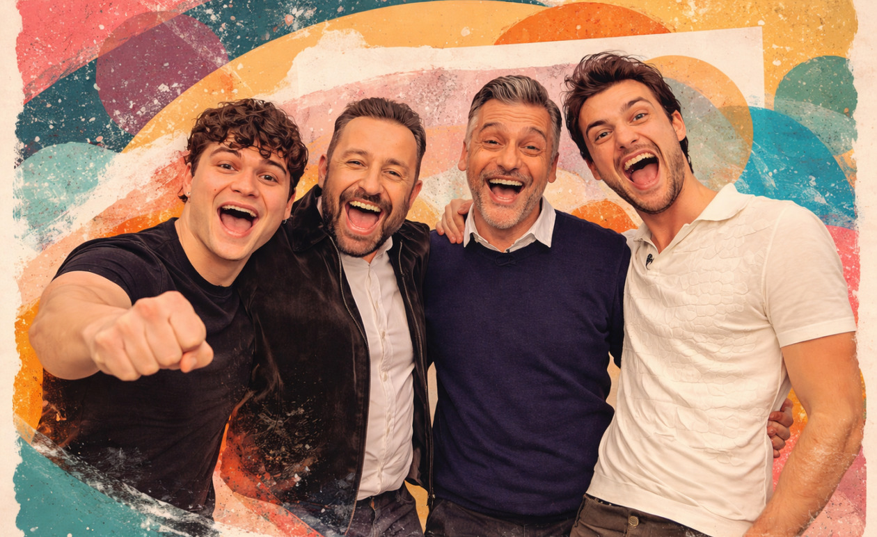 After Dark: Ο Στέλιος Κρητικός και οι γιοι του στο εξομολογητήριο του Θέμη Γεωργαντά