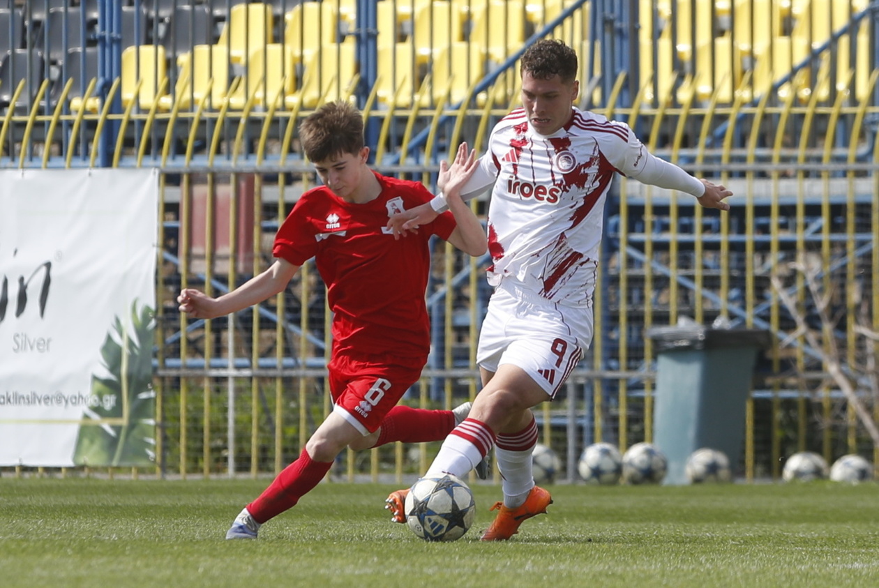 Ολυμπιακός Κ17: Άνετο 4-0 επί του Πανσερραϊκού και βλέμμα στο ντέρμπι με τον ΠΑΟΚ