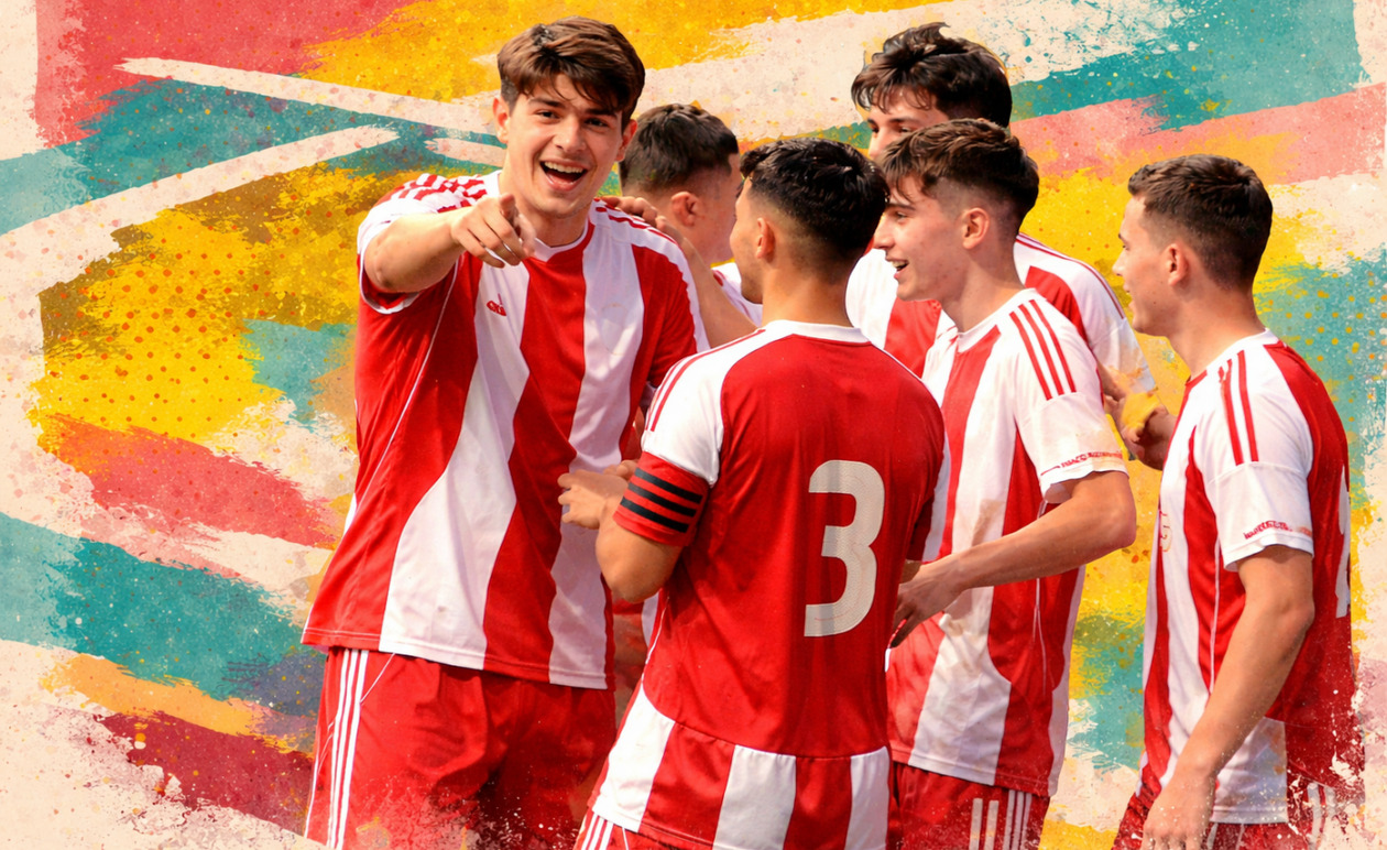 Ολυμπιακός: Επιβλητική τετράρα της Κ19 επί του Παναιτωλικού με «υπογραφή» Σαντή