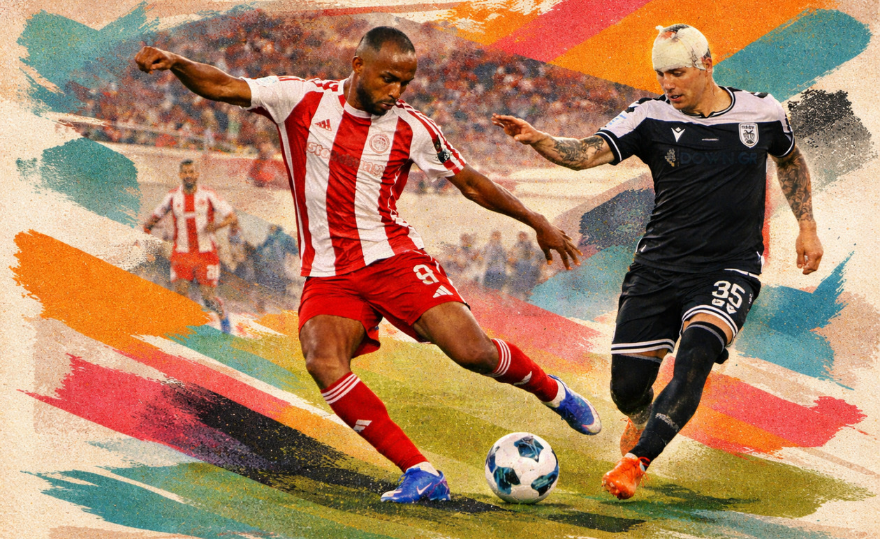 Ολυμπιακός – ΠΑΟΚ: “Λευκή” ισοπαλία στο “Γ. Καραϊσκάκης” με ανώτερους τους Πειραιώτες