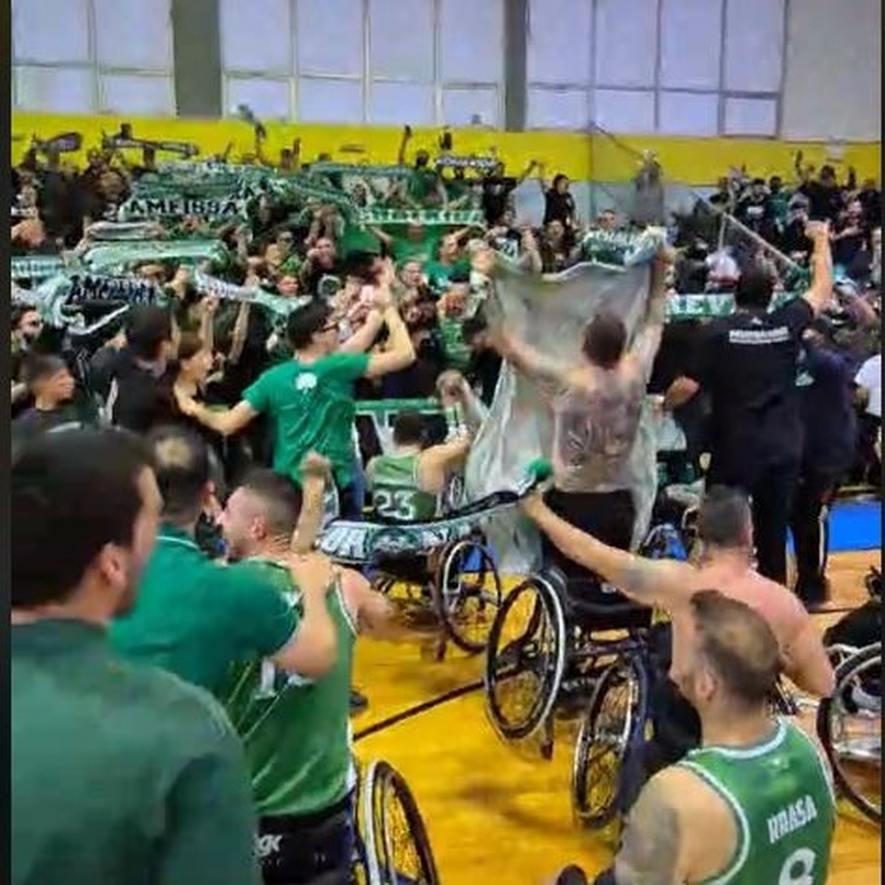 Παναθηναϊκός: Πρωταθλητής Ελλάδας για 3η φορά στο μπάσκετ με αμαξίδιο – Υπέταξε τη Δωδεκάνησο στον τελικό