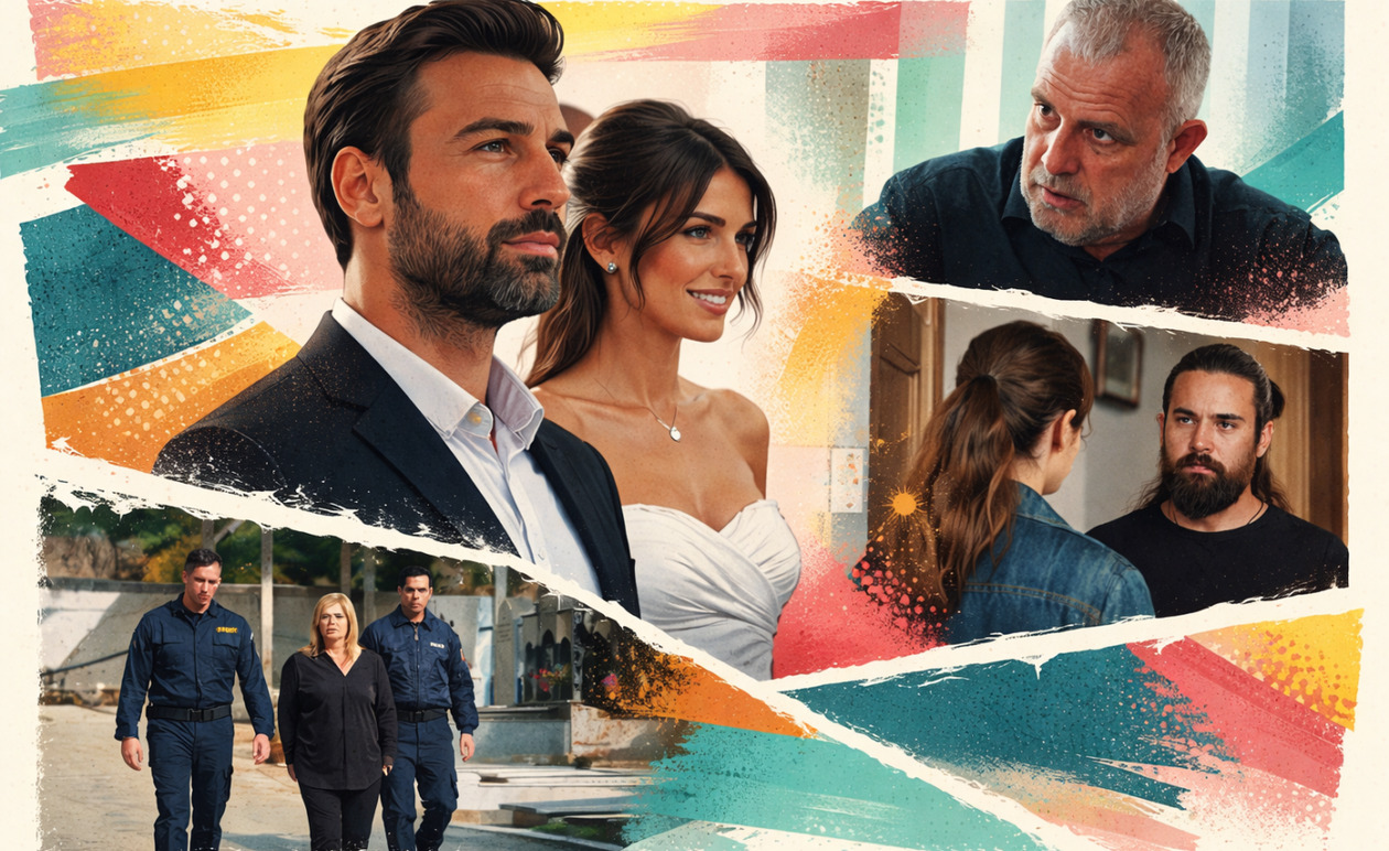 Η Γη της Ελιάς: Το απαγορευμένο φιλί Κωνσταντίνου και Φρύνης τινάζει τη Μάνη στον αέρα