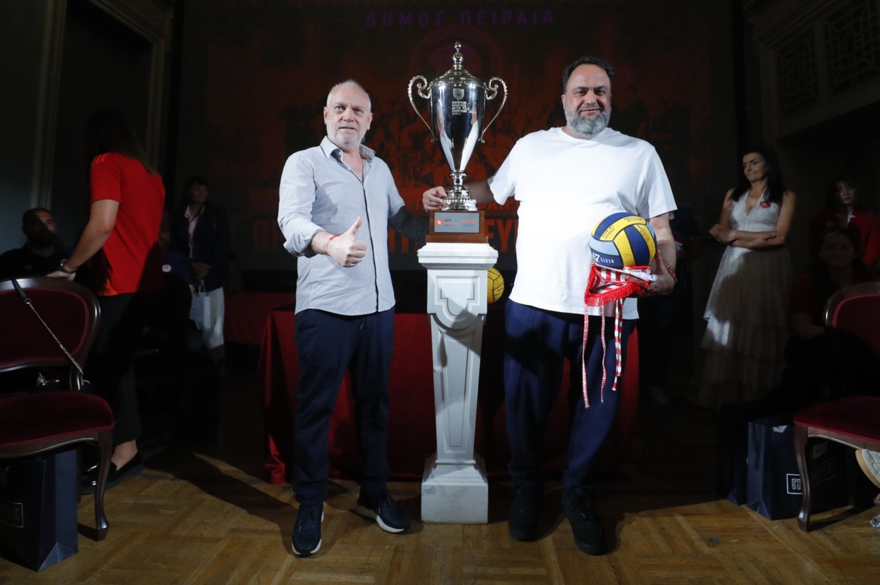 Βαγγέλης Μαρινάκης: «Ο Ολυμπιακός γράφει ιστορία στην Ευρώπη – Σύντομα το νέο μας σπίτι»