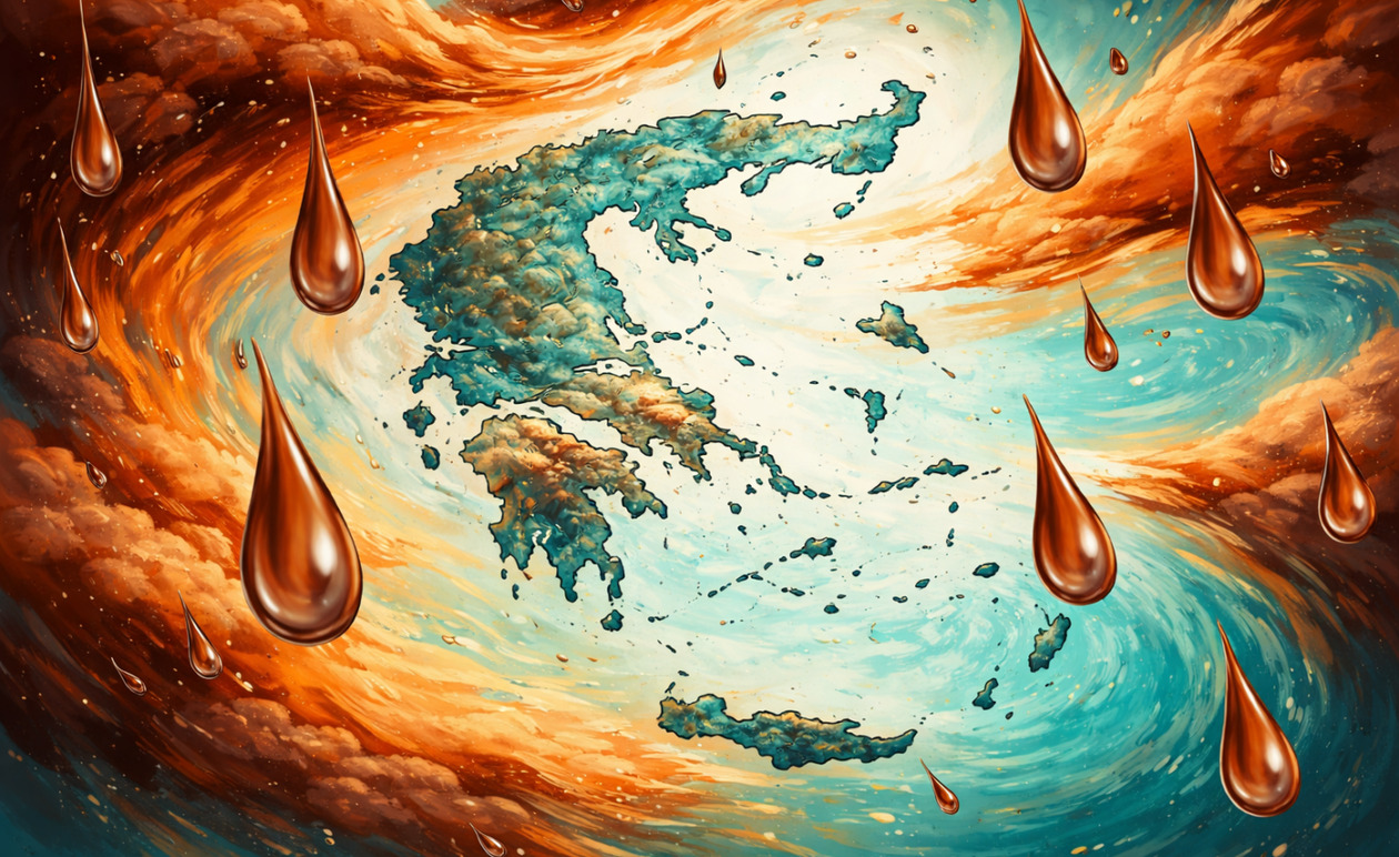 Meteo: Αφρικανική σκόνη και λασποβροχές μέχρι την Πέμπτη – Οι περιοχές που θα επηρεαστούν