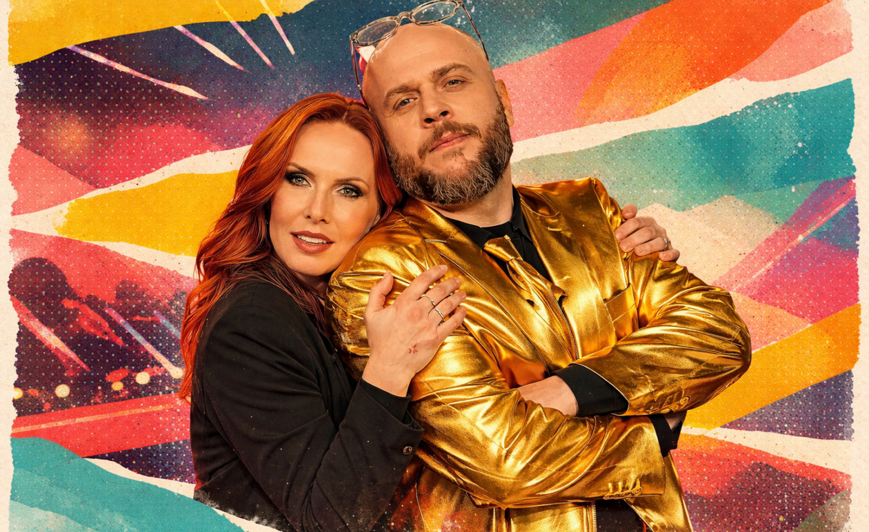 Στην αγκαλιά του Φάνη: Εβελίνα Παπούλια και Νίκος Βουρλιώτης με αποκαλύψεις για Brad Pitt και Goin’ Through