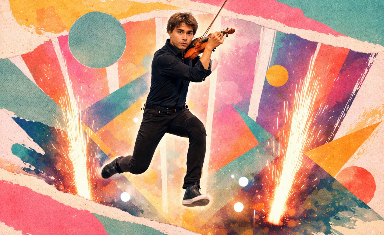 Eurovision 2026: Ο Alexander Rybak παίζει το «Ferto» στο βιολί και αποθεώνει τον Ακύλα